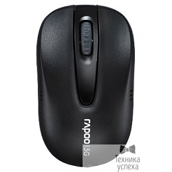 Мышь Rapoo 1070P Lite черный Беспроводная (1000dpi) USB (2кнопки)