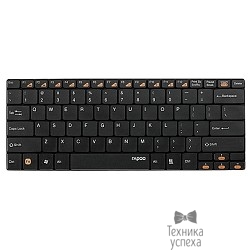 Клавиатура Rapoo E9050 черный USB Беспроводная 2.4Ghz