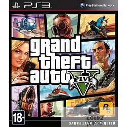 Диск для приставки PS3: Grand Theft Auto V (русские субтитры)
