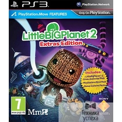 Диск для приставки PS3: LittleBigPlanet 2 Расширенное издание (с поддержкой PS Move, русская версия)