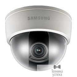 Samsung SND-5061P Цветная сетевая видеокамера с функцией день-ночь (эл. мех. ИК фильтр) 1/<wbr>3" CMOS, 1280x1024, 0.3/<wbr>0.01лк,  АРД, f=3mm ~ 8,5mm (F1.2-2,8), BLC, WB, AGC, OSD, DIS, маскинг зон, SSDR, SSNR