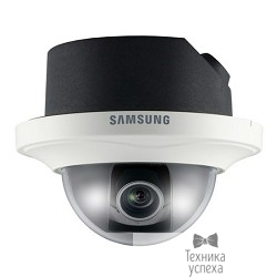 Samsung SND-7080FP Цветная сетевая видеокамера с функцией день-ночь (эл. мех. ИК фильтр) 1/<wbr>3" CMOS, 2048x1536, 1/<wbr>0.08лк,  АРД, f=3mm ~ 8,5mm (F1.2-2,8), BLC, WB, AGC, OSD, DIS, ONVIF, 16x цифровой зум,