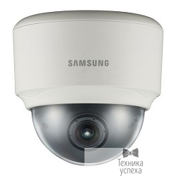 Samsung SND-7080P Цветная сетевая видеокамера с функцией день-ночь (эл. мех. ИК фильтр) 1/<wbr>3" CMOS, 2048x1536, 1/<wbr>0.08лк,  АРД, f=3mm ~ 8,5mm (F1.2-2,8), BLC, WB, AGC, OSD, DIS, ONVIF, 16x цифровой зум,