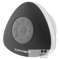 Bluetooth - колонка CROWN CMBS-302 Black (Защита от воды IPX4, HandsFree, время работы 6ч, мощность 3W,300mAh)
