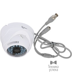 Qcam (QC-20G) 1/<wbr>3” CMOS 600ТВЛ 3,6mm 65° 20м. Внутренняя купольная цветная видеокамера.