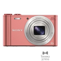 Sony Cyber-shot DSC-WX350 Pink 18.2Mpx, 10x opt. zoom, 3" , 20x opt zoom 
