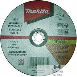 Makita Диск отрезной прямой, ф125х22.2х1.6 мм, д\<wbr>нерж стали[P-53051]