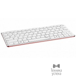 Клавиатура Rapoo E6350 красный беспроводная BT slim