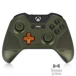 Беспроводной контроллер MICROSOFT Branded WL Controller Master Chief, для  Xbox One, камуфляж [gk4-00013]