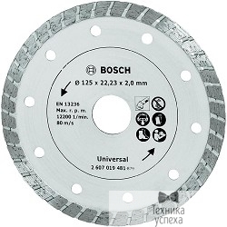 Bosch 2607019481 Алм. отр. круг 125 мм стр. мат. турбо