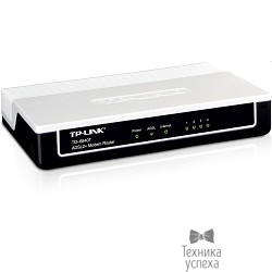 TP-Link TD-8840T Роутер 4 ethernet ports ADSL2+ router, Annex A, with ADSL spliter