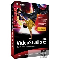 VSPRX5RUMBEU VideoStudio Pro X5 Mini-Box Rus
